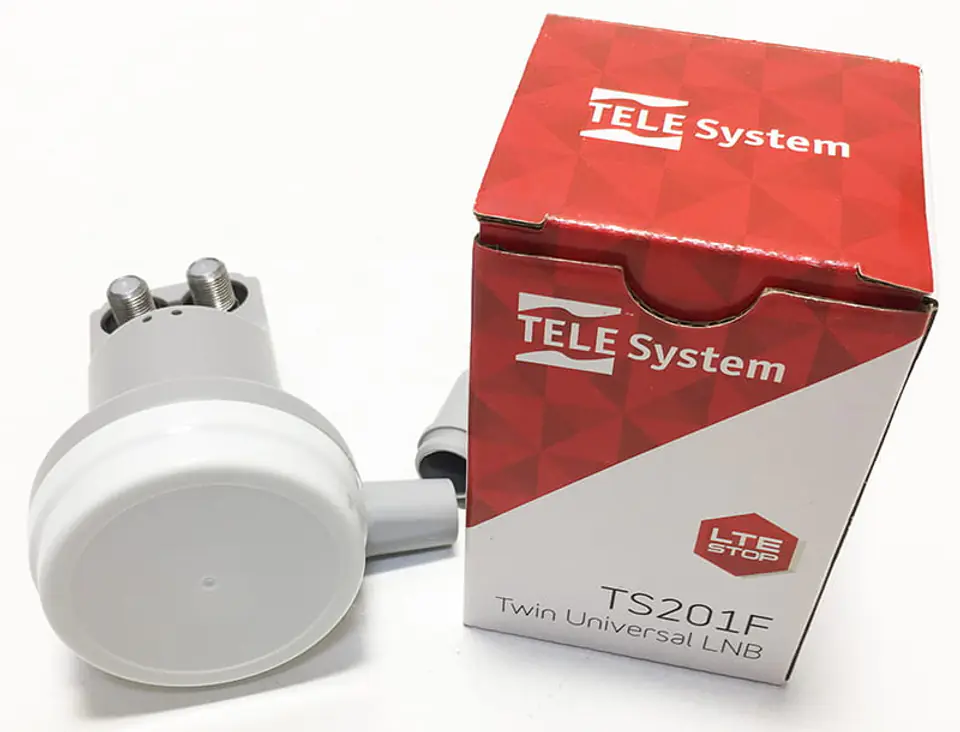 TELE System TS201F podwójny konwerter satelitarny