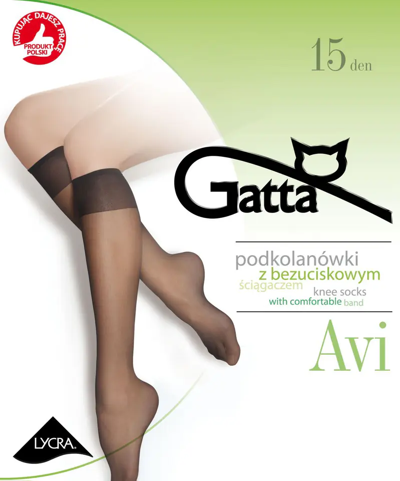 GATTA AVI KNEE SOCKS Brown color, Universal size | Wasserman.eu