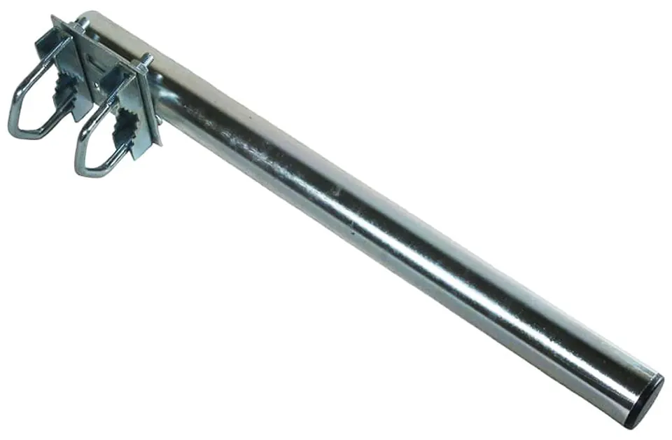 Uchwyt antenowy prosty 38mm 40cm z cybantami 