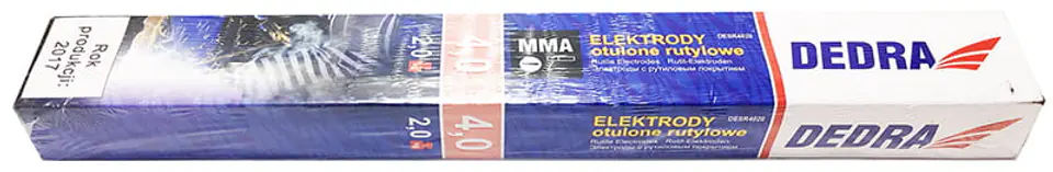 Elektrody Dedra DESR4020 w opakowaniu 2kg