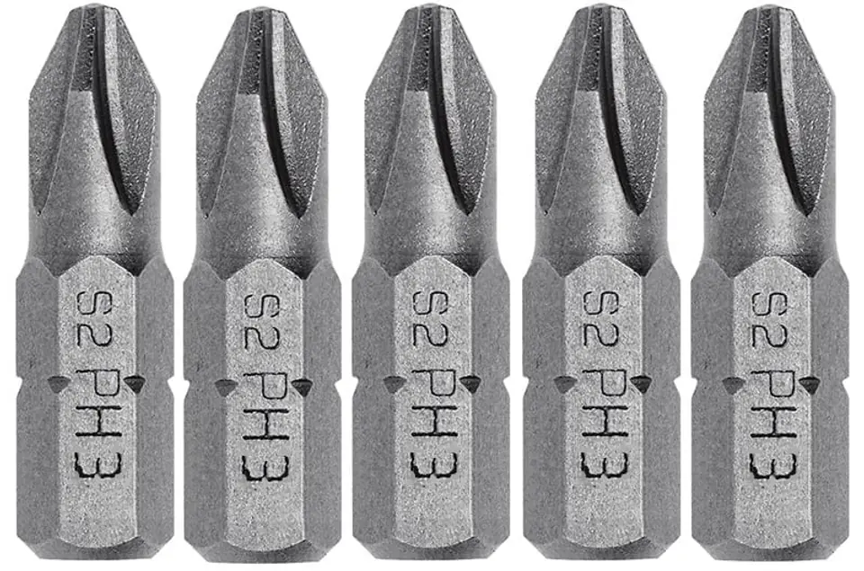 Bity, końcówki wkrętakowe