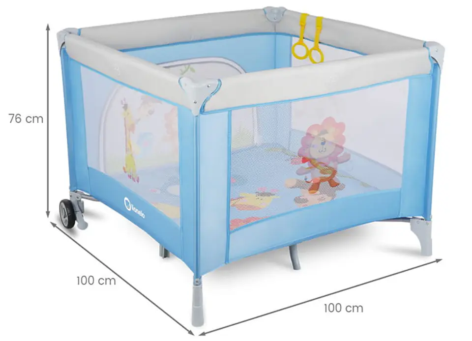 Lionelo Stella Parc Bebe Pliant Bleu Wasserman Eu