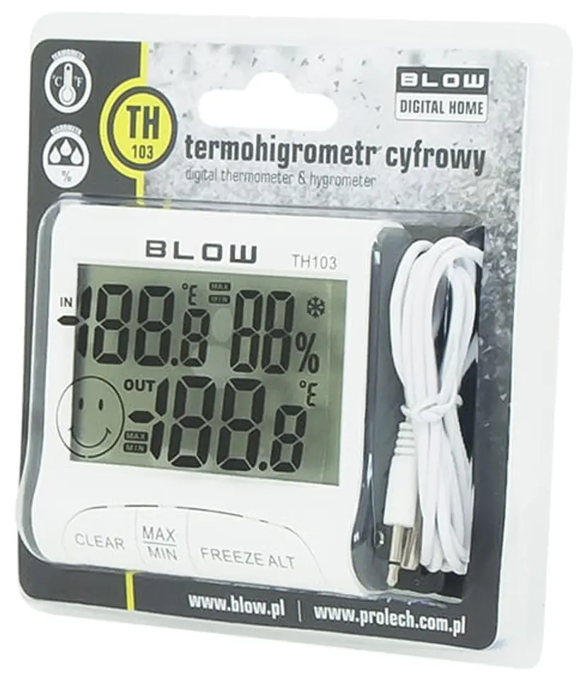 BLOW TH103 termometr i wilgotnościomierz