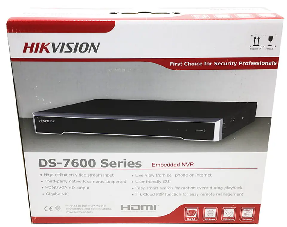 Hikvision DS-7608NI-K2 w opakowaniu