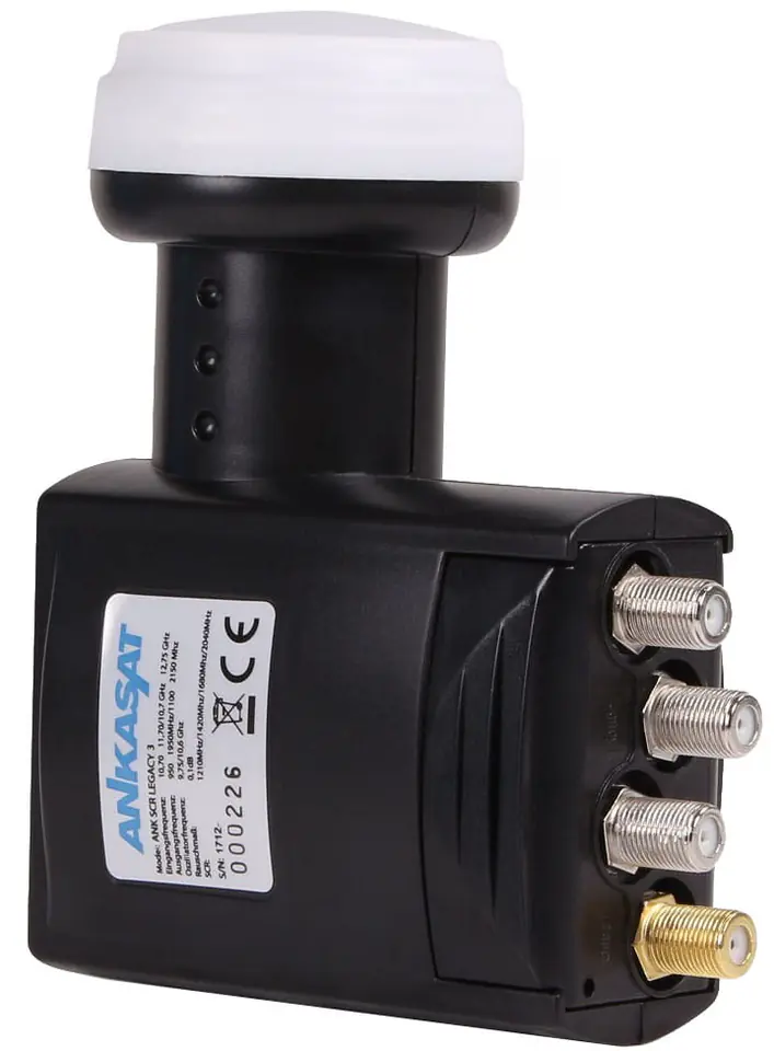 Konwerter unicable Ankasat Legacy 3 Jednym kablem