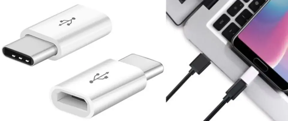 Adapter micro USB/USB type-C