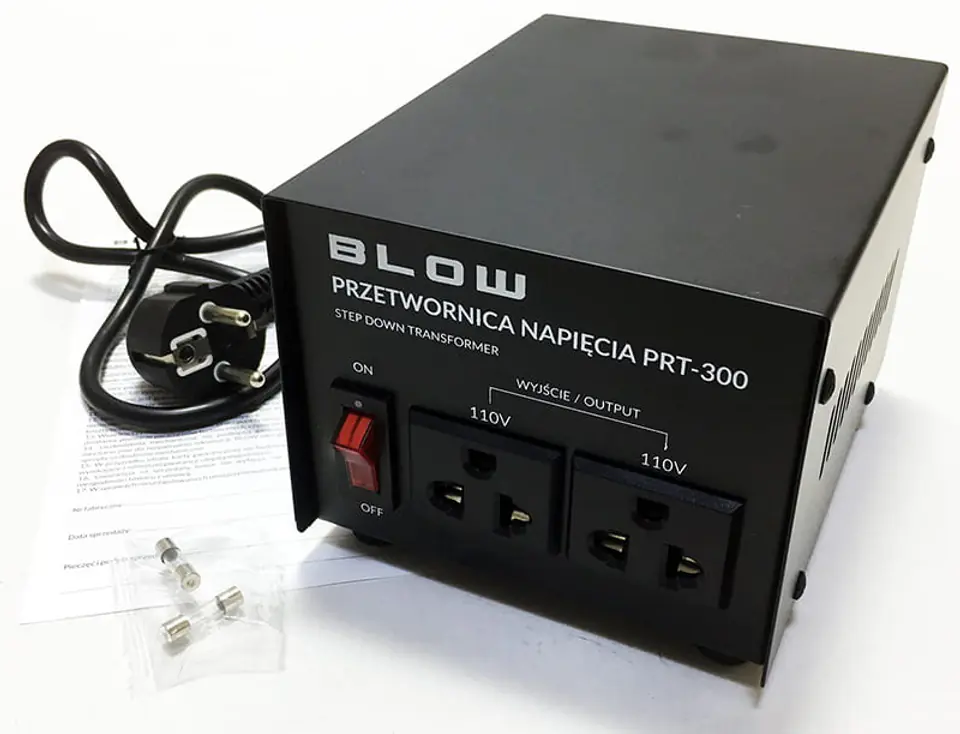 Blow PRT-300W Przetwornica 230V/110V zdjęcie real