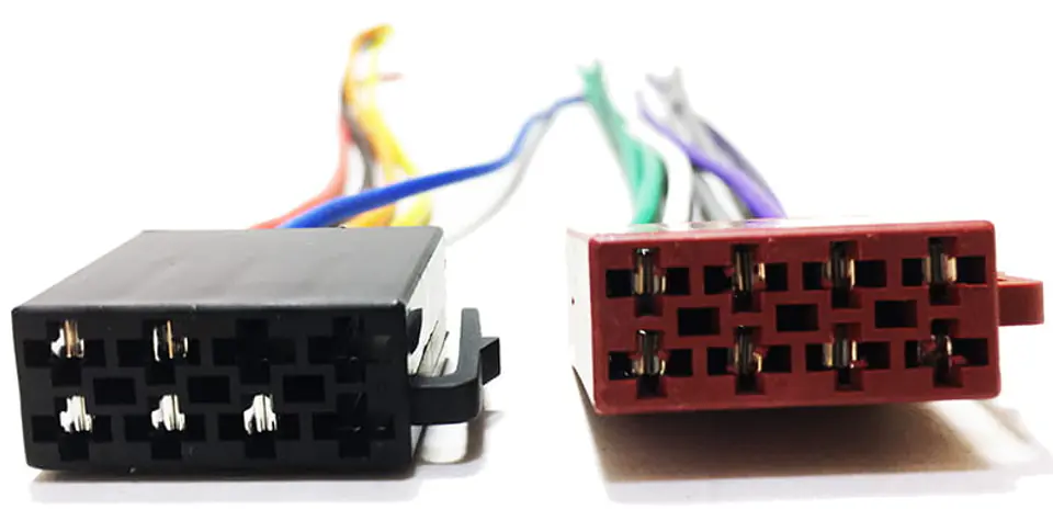 Radiowy wtyk głośnikowy i zasilający ISO ZLA0408