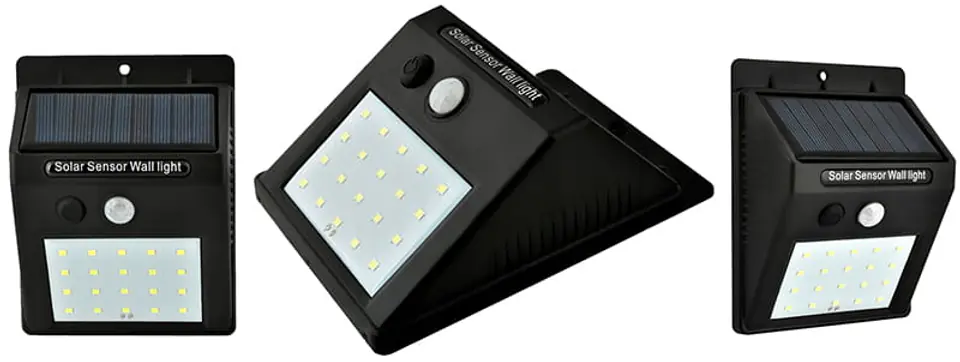 Lampa Solarna LED z czujnikiem ruchu i zmierzchu