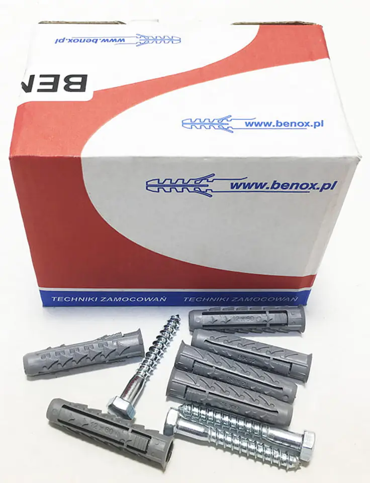 Kołek rozporowy 12 x 60 Benox