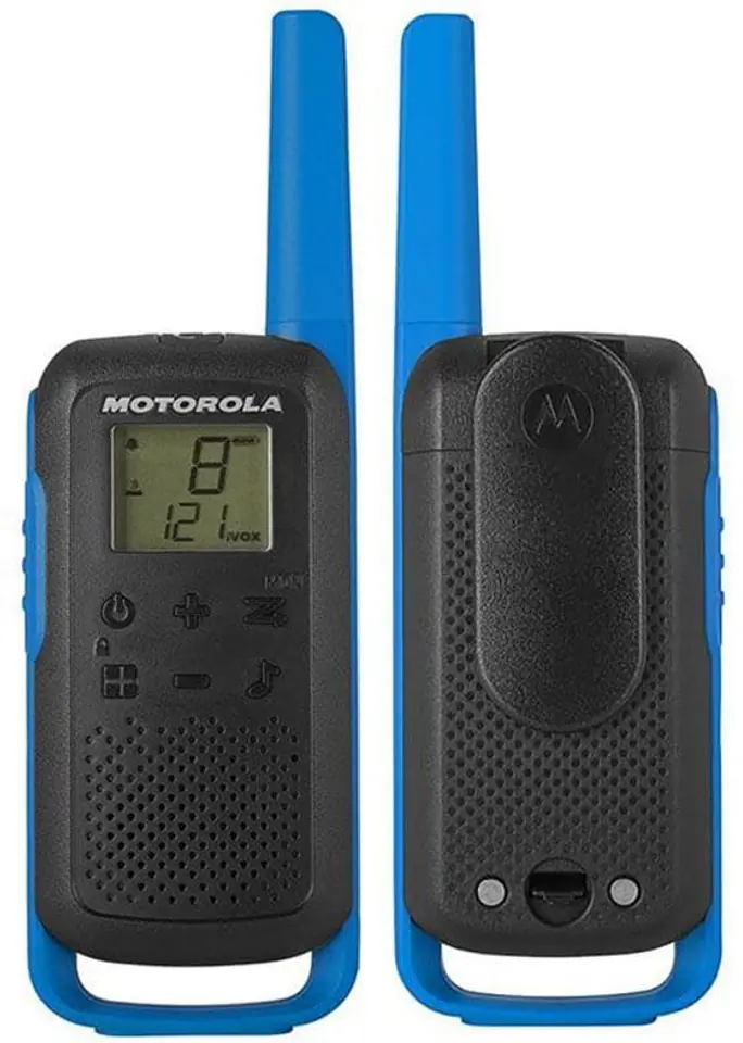 Dwie krótkofalówki Motorola T62 blue