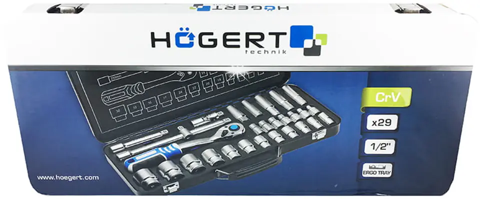 Walizka z narzędziami Hogert HT1R480