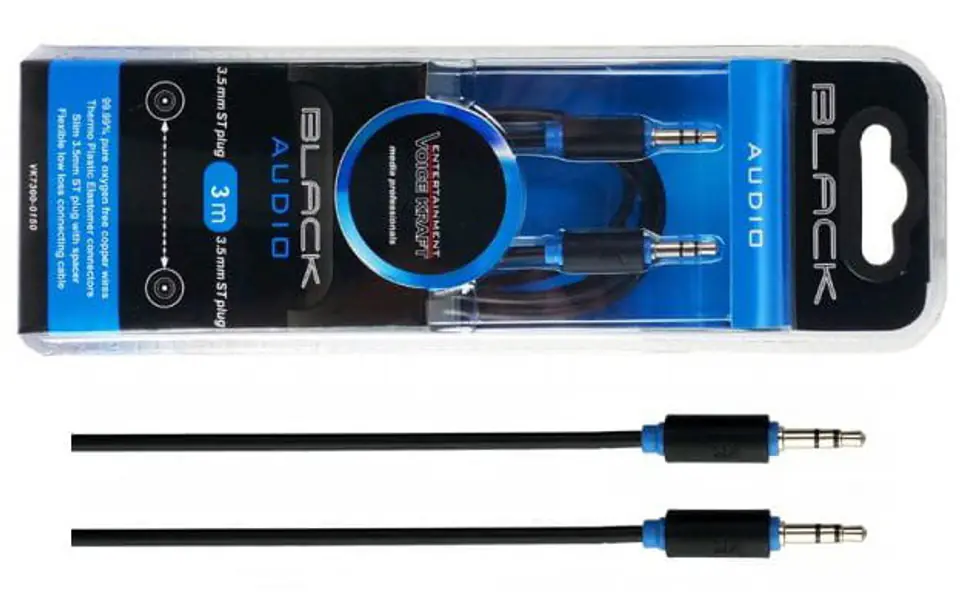 Voice Kraft VK 7300 Kabel WT-3,mm jack/jack