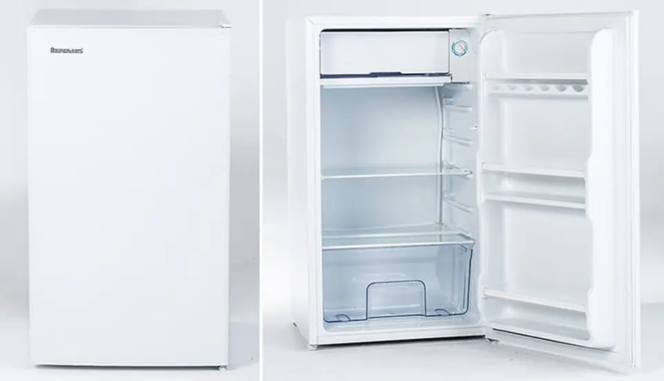 Chłodziarka z zamrażalnikiem Ravanson LKK-90 zdjęcie wnętrza