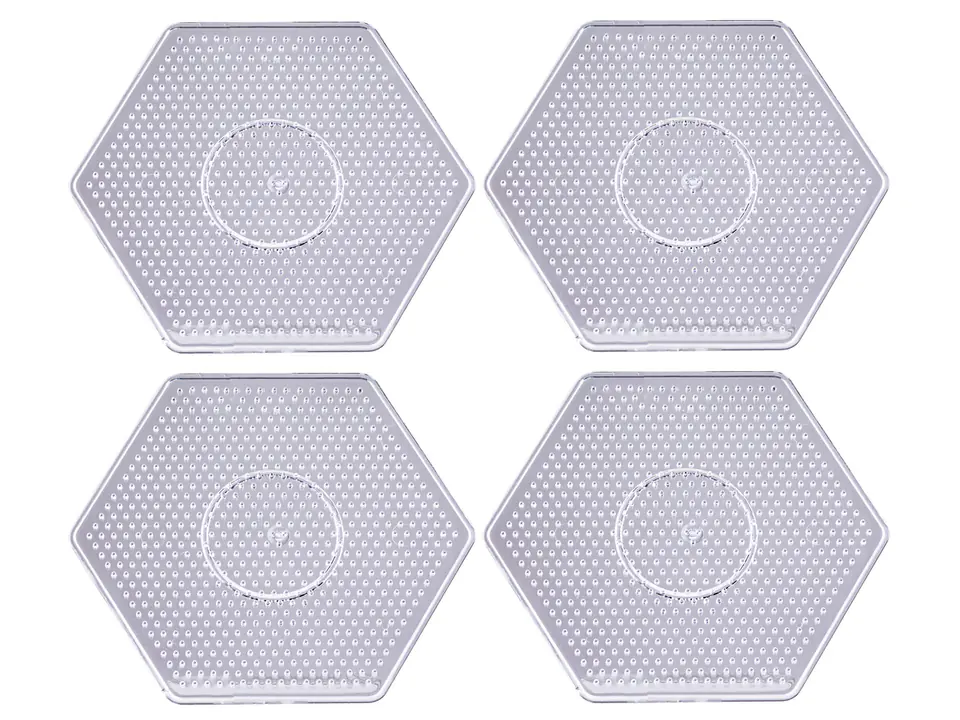 Szablon Do Prasowanek, Koraliki Do Prasowania, Podstawka SZEŚCIOKĄT 4 Sztuki