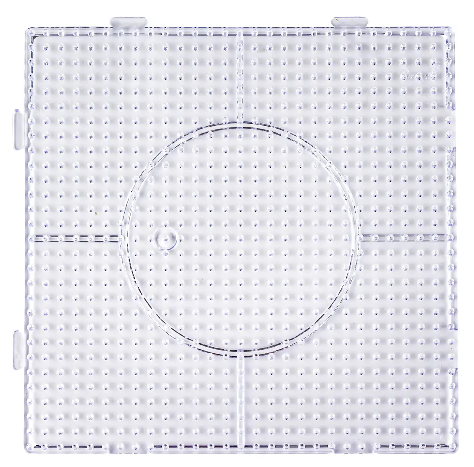Szablon Do Prasowanek, Koraliki Do Prasowania, Podstawka ZESTAW 3 SZTUKI: SZEŚCIOKĄT KOŁO KWADRAT