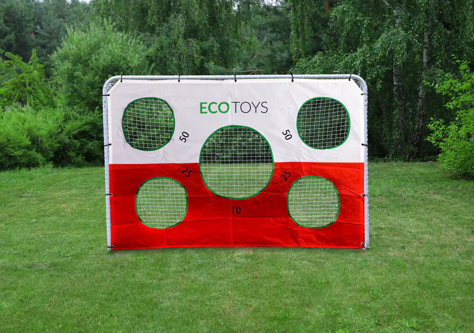 Training football goal + accuracy mat 180x122cm